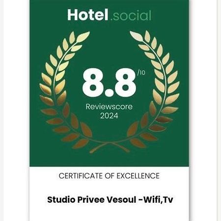 Studio Privee Vesoul -Wifi,Tv,Clim,Parking Gratuit 外观 照片